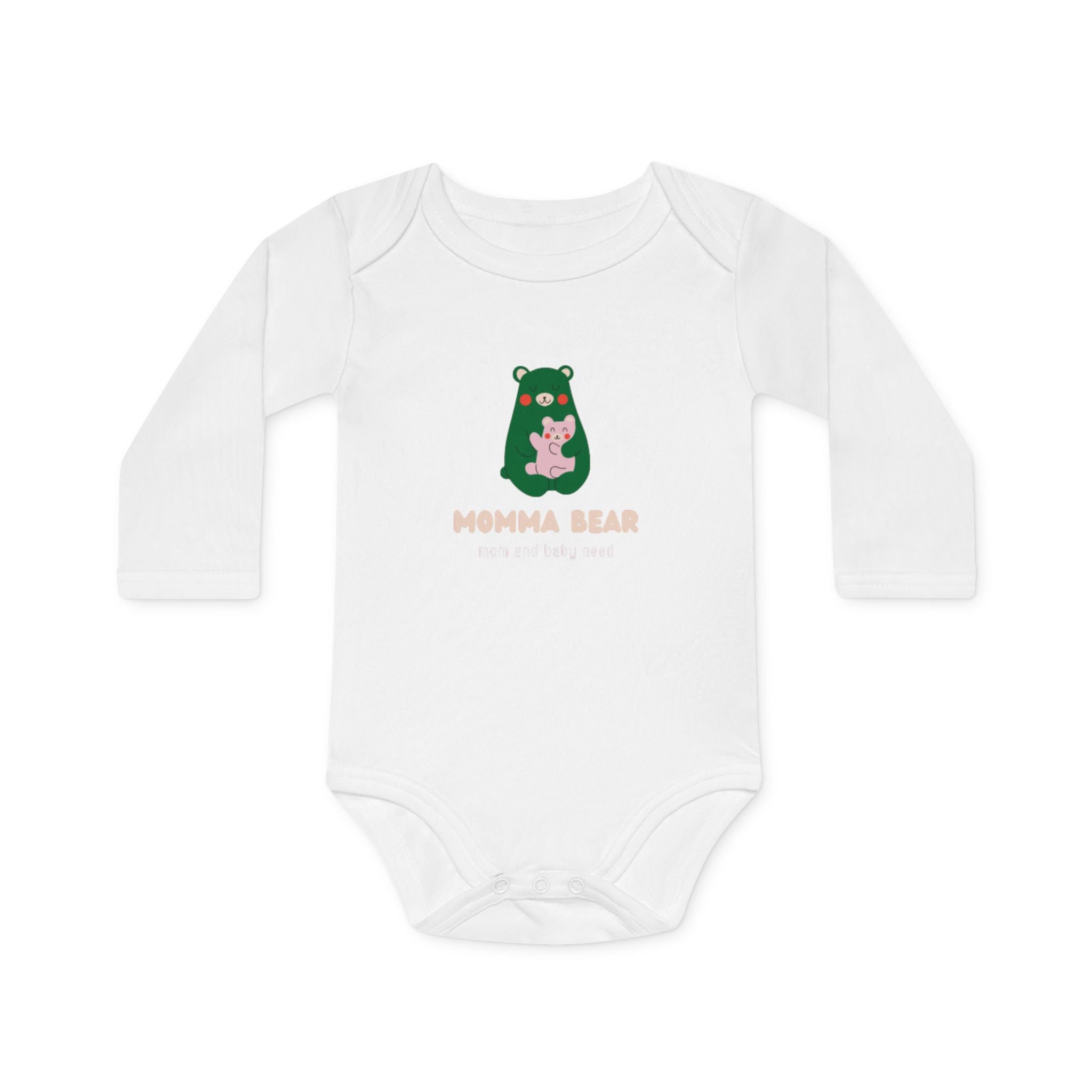 Baby Long-Sleeve Organic Bodysuit
