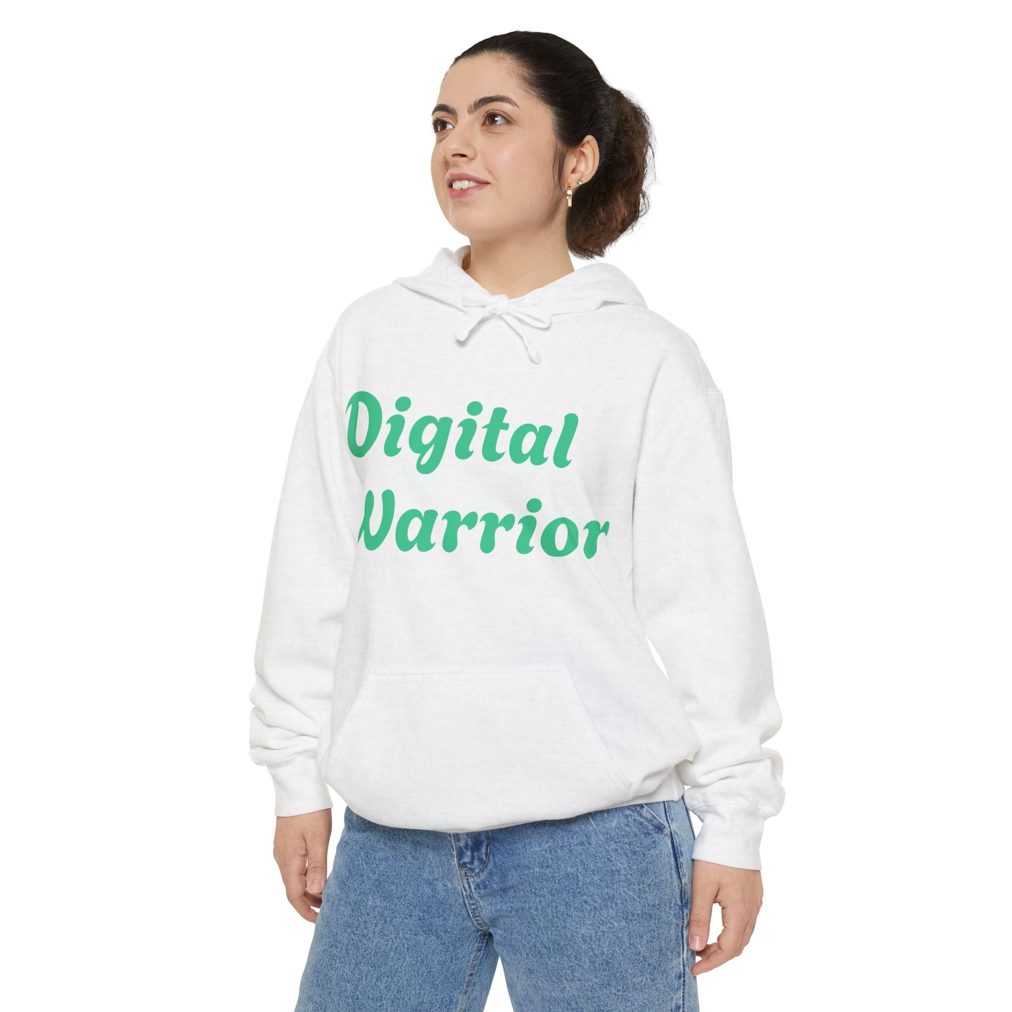 Digital Warrior Hoodie — "No Pause Only Wins" Graphic Hoodie