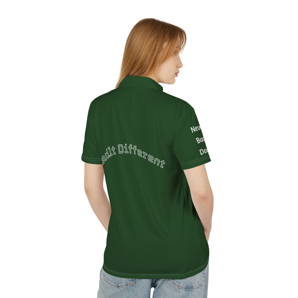 Forest Green Polo Shirt — Classic Men's Short Sleeve Collared Tee