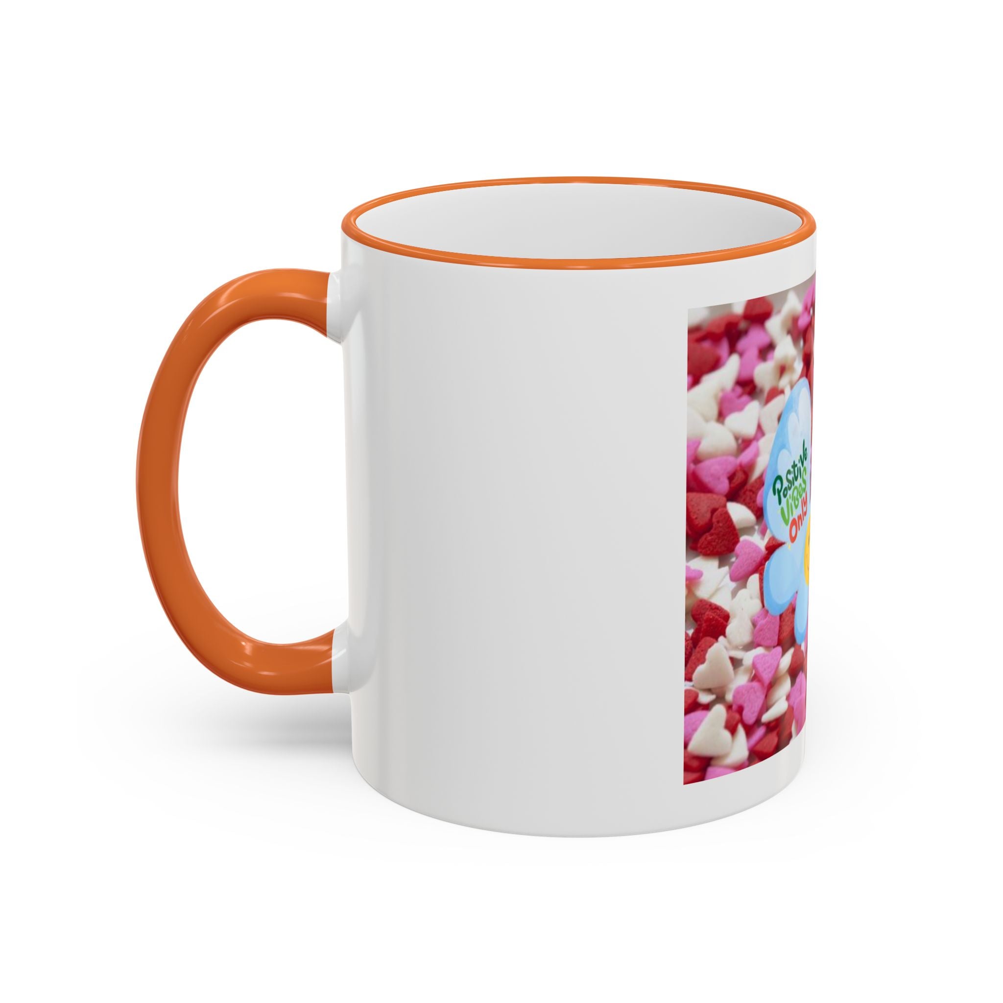 Positive Vibes Only Butterfly Mug — Handle Coffee Cup