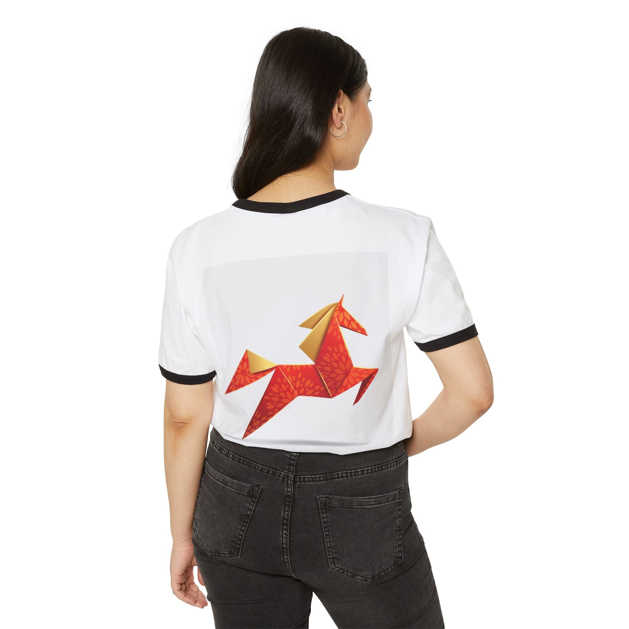 Unisex Cotton Ringer T-Shirt