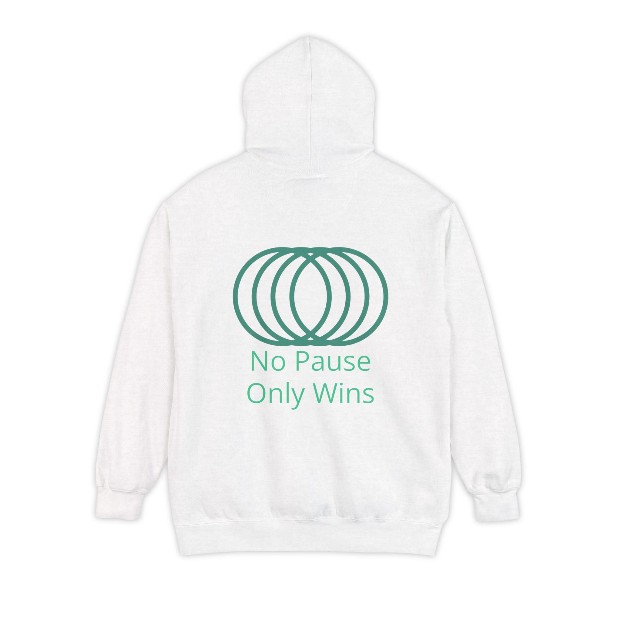 Digital Warrior Hoodie — "No Pause Only Wins" Graphic Hoodie
