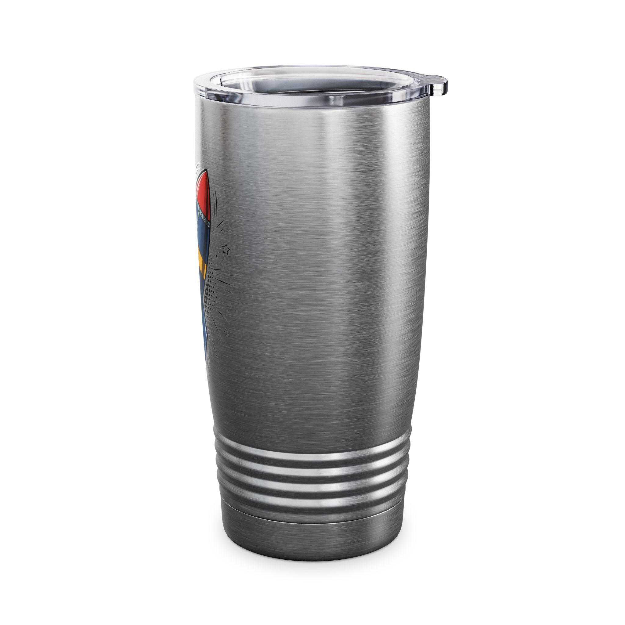 Rocket Graphic 20oz Tumbler — Insulated Travel Cup for Kids