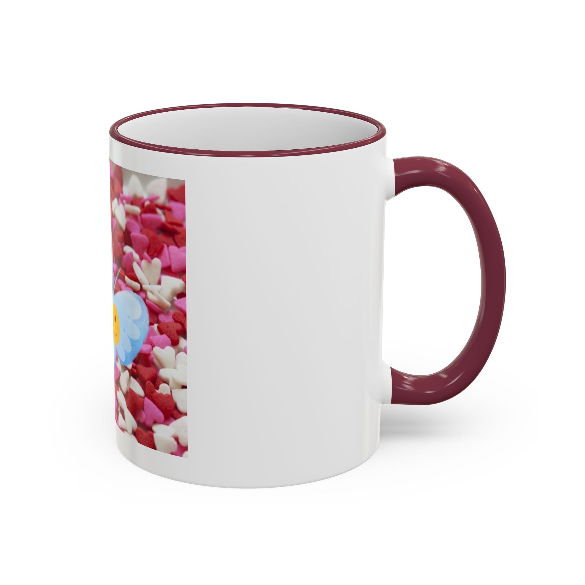 Positive Vibes Only Butterfly Mug — Handle Coffee Cup