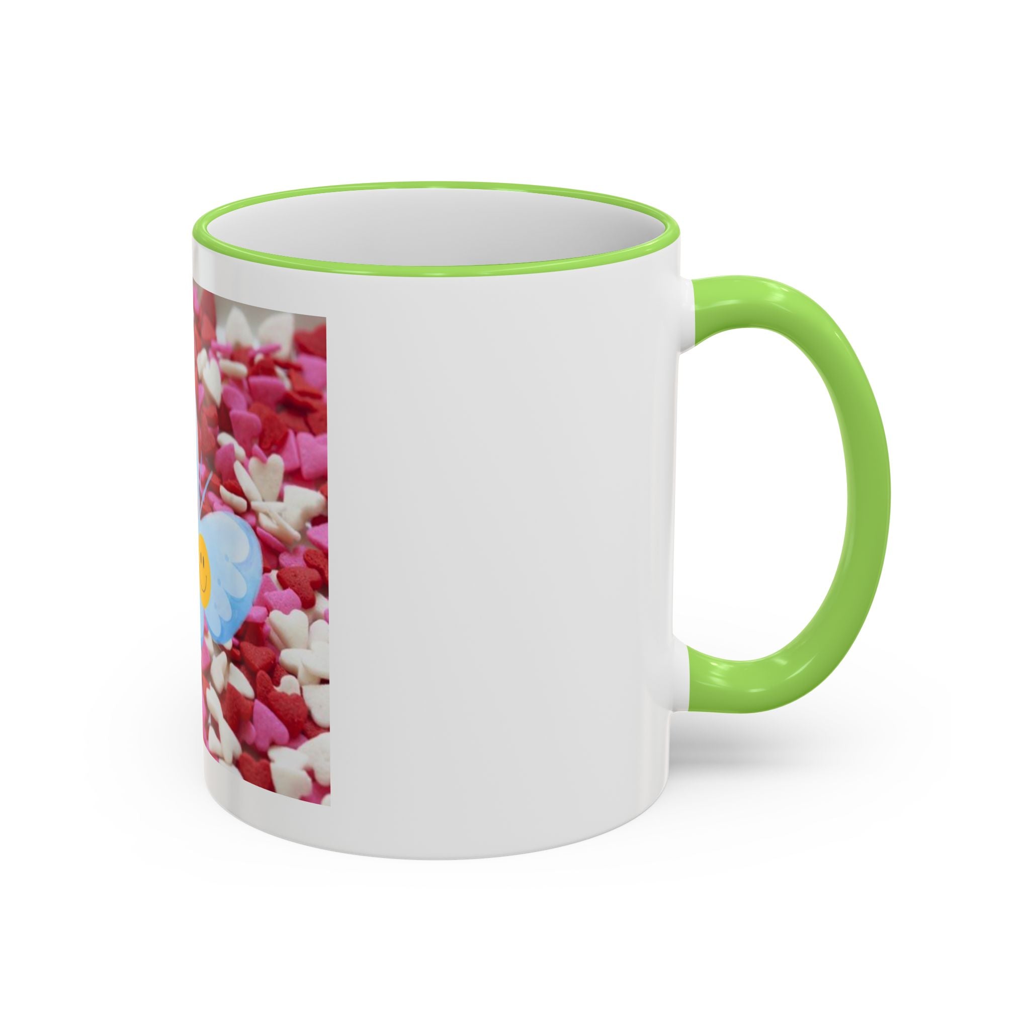 Positive Vibes Only Butterfly Mug — Handle Coffee Cup
