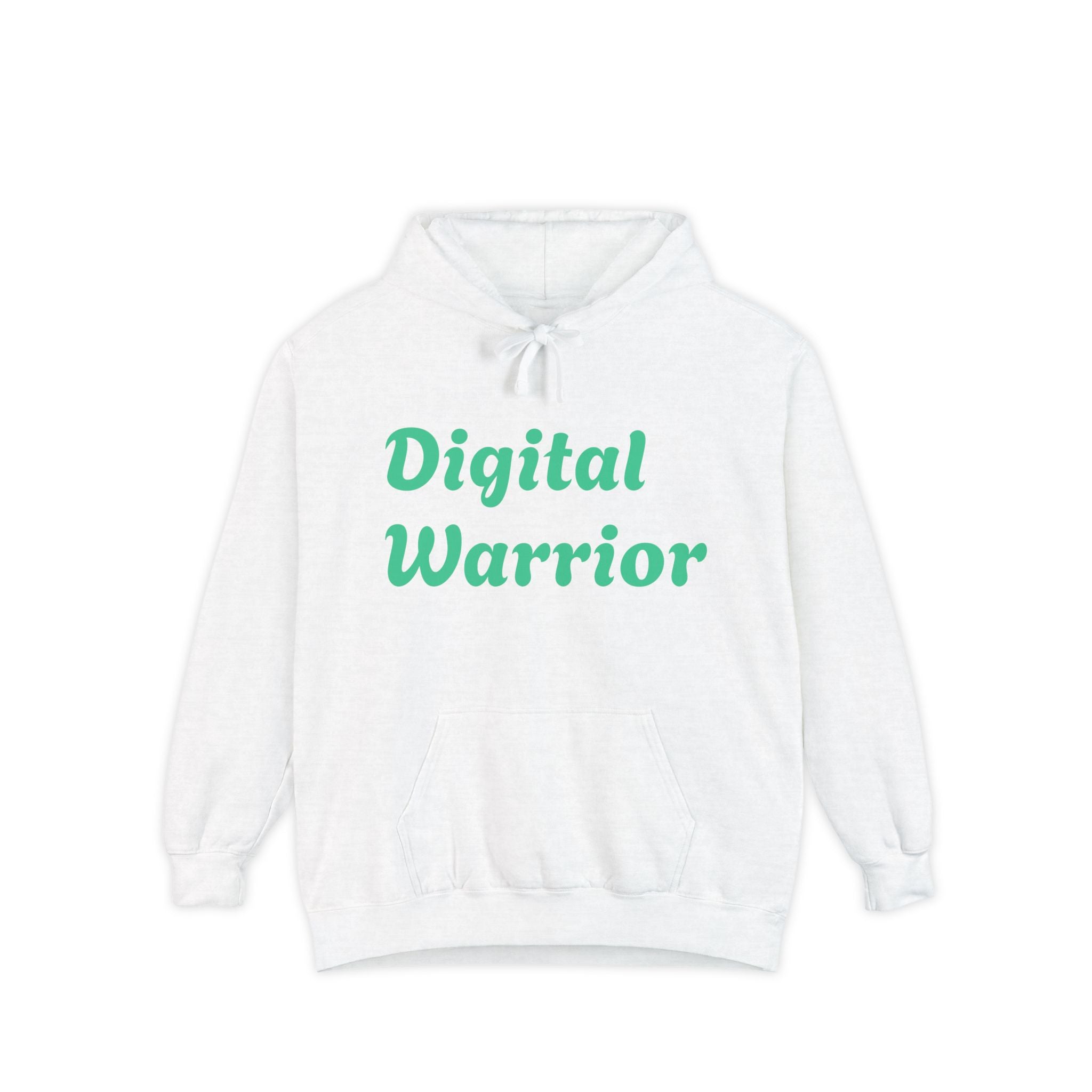 Digital Warrior Hoodie — "No Pause Only Wins" Graphic Hoodie