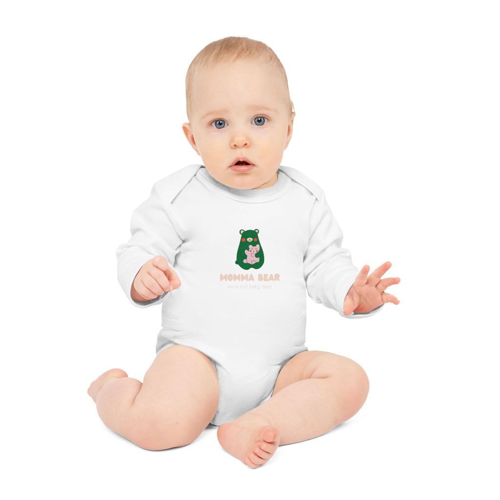 Baby Long-Sleeve Organic Bodysuit