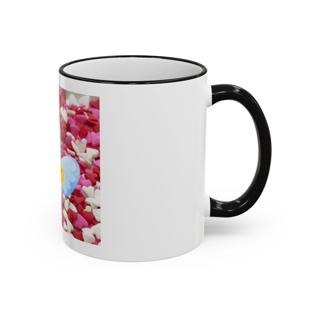 Positive Vibes Only Butterfly Mug — Handle Coffee Cup