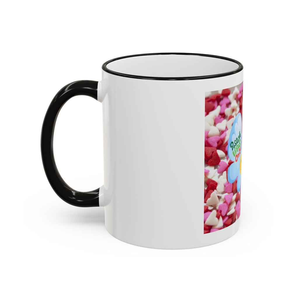 Positive Vibes Only Butterfly Mug — Handle Coffee Cup