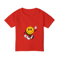 Smiley Face Toddler T‑Shirt — Retro Happy Emoji Kids Tee
