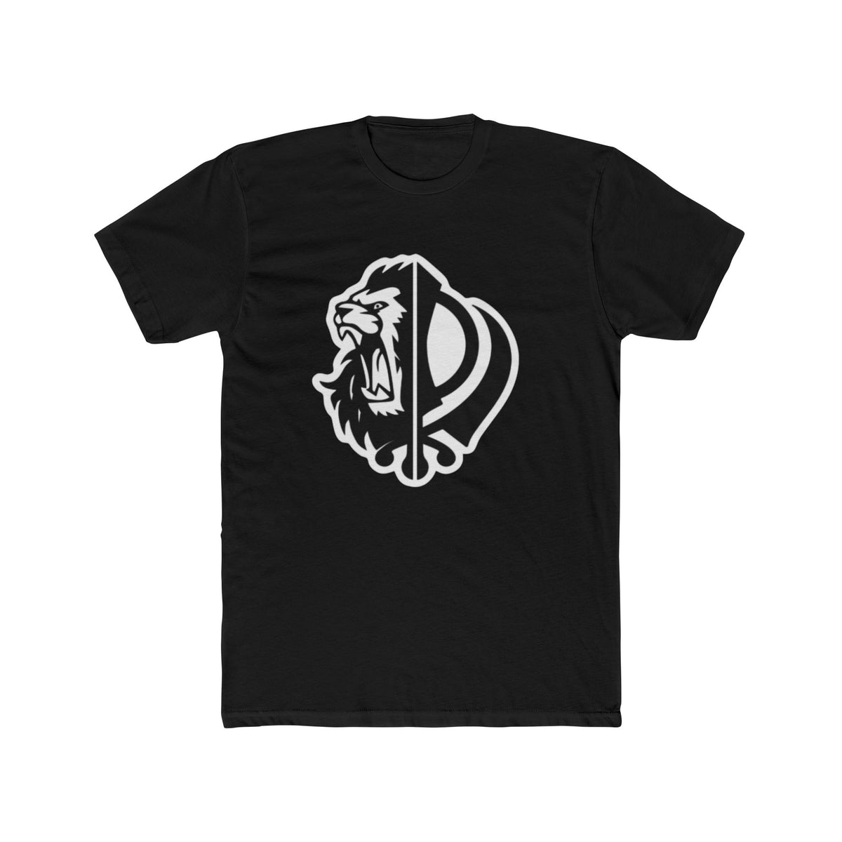 Sikh Lion Khanda T-Shirt — Punjabi Pride Graphic Tee