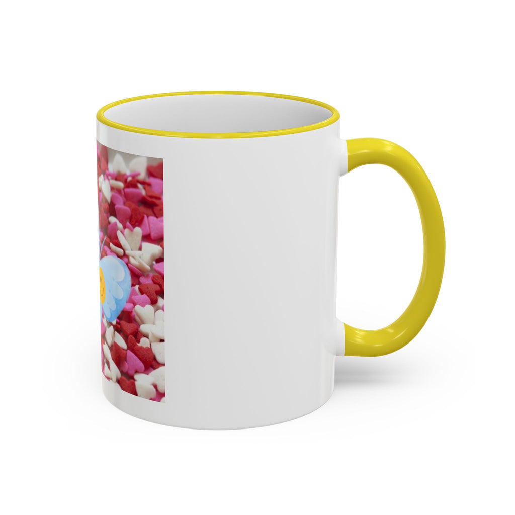 Positive Vibes Only Butterfly Mug — Handle Coffee Cup