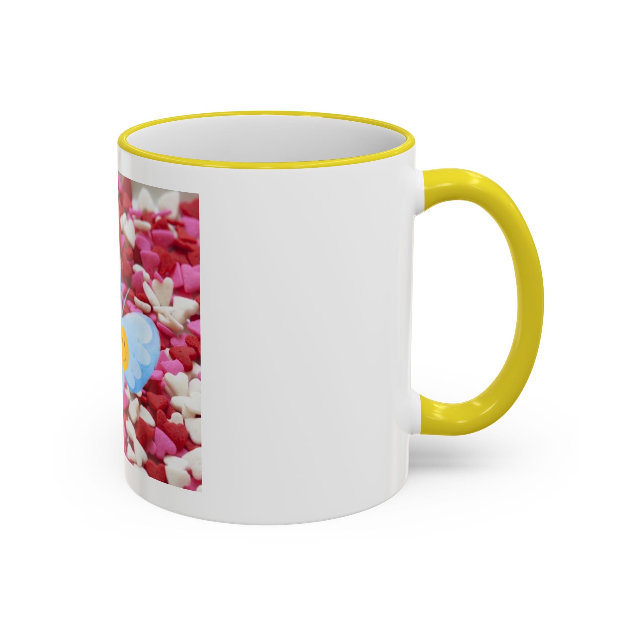 Positive Vibes Only Butterfly Mug — Handle Coffee Cup