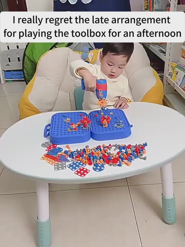 Screw Tool Box Assembly Children's Toy