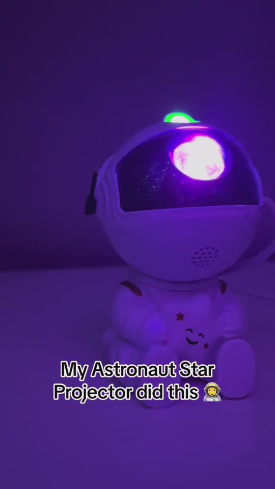 Galaxy Star Projector Starry Sky Night Light Astronaut Lamp Home Room Decor Decoration Bedroom Decorative Luminaires Gift